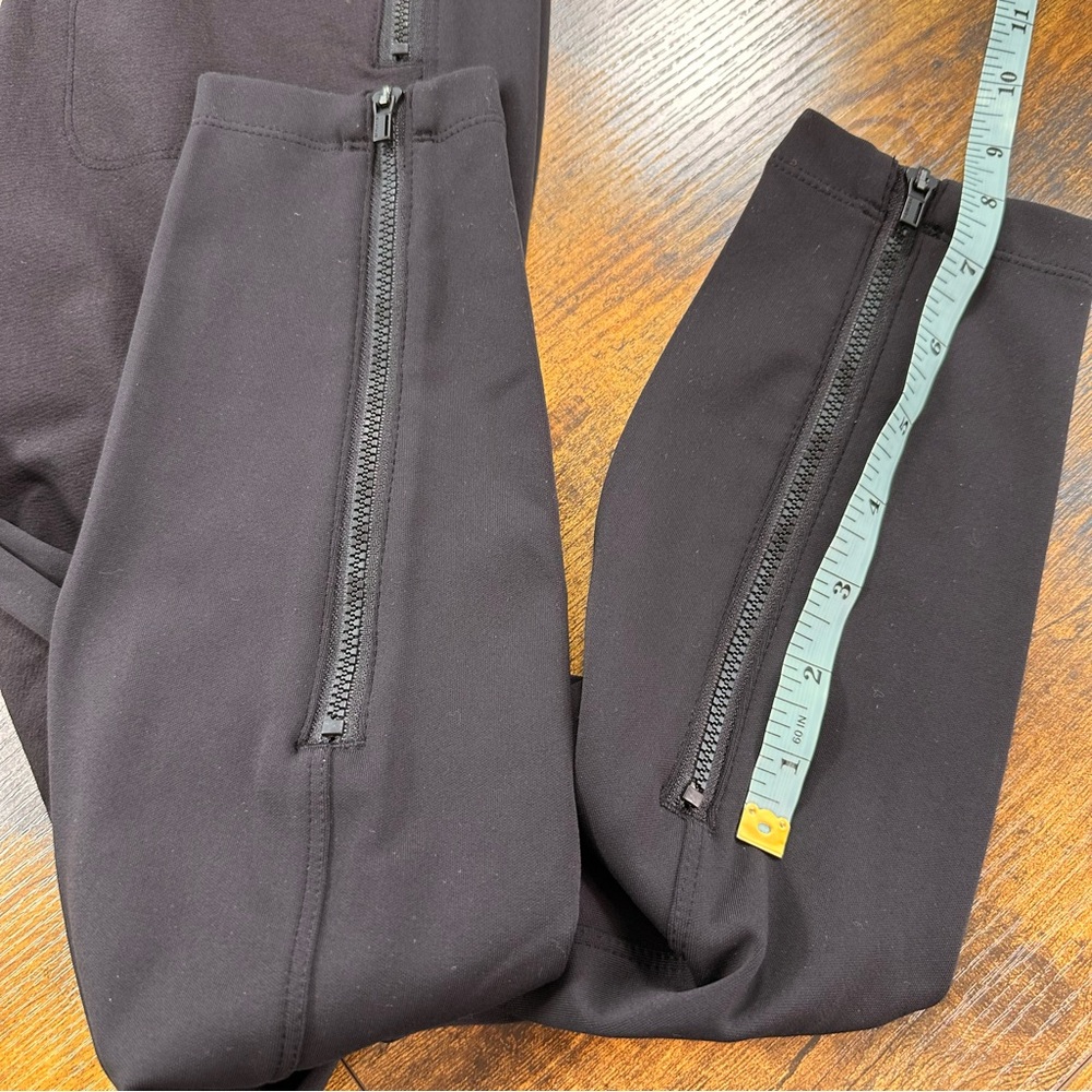 Athleta Headlands Hybrid Tight Moto Pants, Black, 0 - Picture 14 of 16